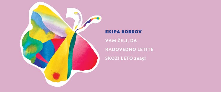 Želimo vam, da radovedno letite skozi leto 2025!